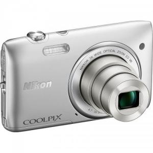 Aparat foto compact Nikon COOLPIX S3500 Silver