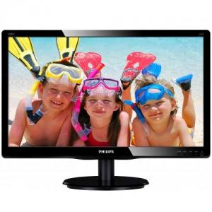 Monitor LED Philips 200V4LSB Glossy Black