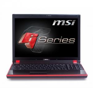 Notebook MSI GT628X-444EU Core2 Duo P8700 4GB 500GB GeForce GTS160