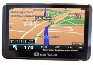 Navigator GPS Serioux UrbanPilot Q550T2 cu harta Romaniei