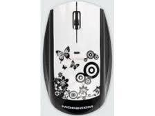 Modecom Wireless Optical Mouse MC-619 Art Butterfly
