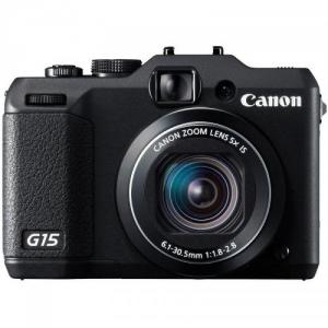 Aparat foto compact Canon PowerShot G15 12MP Black