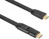 Flex-3 high speed hdmi cable for ps3 black