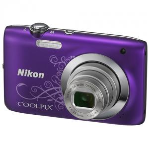 Aparat foto digital Nikon COOLPIX S2600 Purple Line Art