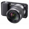 Camera foto Sony NEX-3N Black cu obiectiv SEL 16-50mm