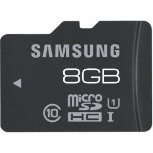 Card memorie Samsung microSD Pro 8 GB + adaptor SD