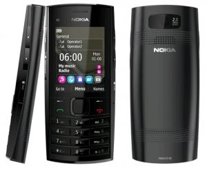 Telefon mobil Nokia X2-02 Dual Sim Dark Silver