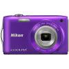 Aparat foto digital nikon coolpix s3300 purple