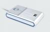 Modecom aluminium optical mouse mc-901 silver/blue