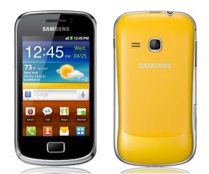 Samsung mini 2 yellow