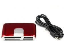 Modecom External Card Reader MC-CR201 Red