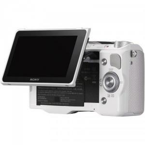 Aparat foto Bridge Sony NEX-5R white + Obiectiv 18-55mm