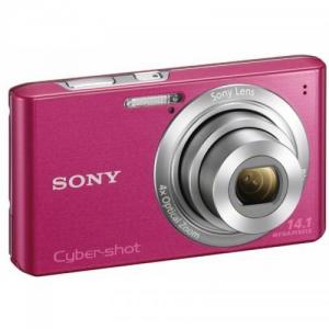 Aparat foto digital Sony Cyber-Shot W610 Pink + card 2GB + husa