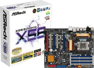 Placa de baza Asrock X58-EXTREME, socket 1366, Triple Channel DDR3 2000, NVIDIA Quad and 7.1 CH, ALC890 Audio Codec