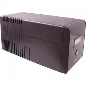 UPS Isis 1000L Line Interactive 1000VA AVR Black Case + Gray Power Button