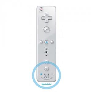 Nintendo wii remote plus white