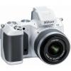 Aparat foto compact nikon 1 v2 kit 10-30mm vr (white) + geanta cf-eu06