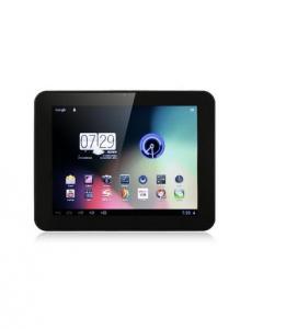 Tableta ICOO D90 Pro, 9.7 inch MultiTouch, Cortex A9 1.5GHz Dual Core, 1GB RAM, 16GB flash, Wi-Fi, Android 4.1, negru