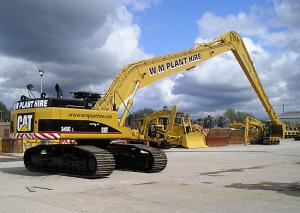 Piston motor excavator marca Caterpillar