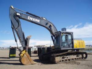 Electromotor excavator John Deere