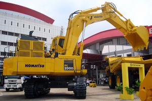 Excavator senile komatsu mici