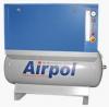 Compresoare de aer oil free cu spirala, montate pe recipient de aer Airpol SRK2-SRK11