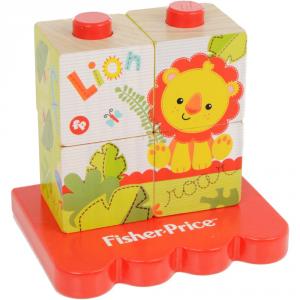 Puzzle 4 cuburi Fisher Price