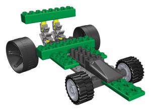 Masina de curse Dragsters 4 KNEX