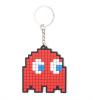 Breloc pac man blinky rubber keychain