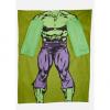 Patura marvel hulk green and purple fleece lounger
