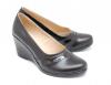 Pantofi dama cu platforma din piele naturala - eleganti -casual -