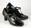 Pantofi dama piele naturala cu varf lacuit - eleganti