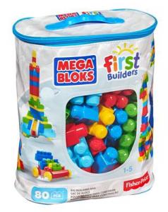 Jucarie Mega Bloks Classic Big Building Bag 80 Pieces