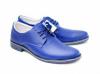 Pantofi albastri barbati casual -