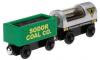 Jucarie Thomas And Friends Wooden Railway Oil And Coal Cargo