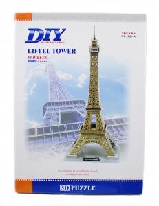 Puzzle 3D Turnul Eiffel - Puzzle educational