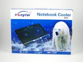 Masa suport laptop, notebook cooler pad - 2 coolere 80mm