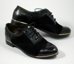 Pantofi dama piele naturala intoarsa, casual - FOARTE COMOZI - Made in Romania!