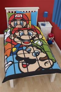 Set De Pat Nintendo Mario Games Retro