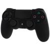 Pro Soft Silicone Protective Cover With Ribbed Handle Grip Black Ps4