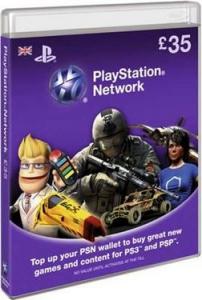 Playstation Network Card 35 Lire