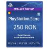 Playstation network card 250lei (psn code cont ro)