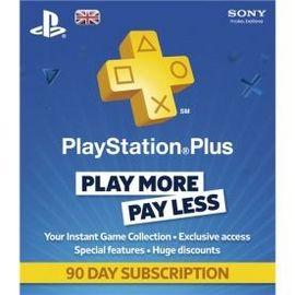 Playstation Plus - 90 Day Subscription Card
