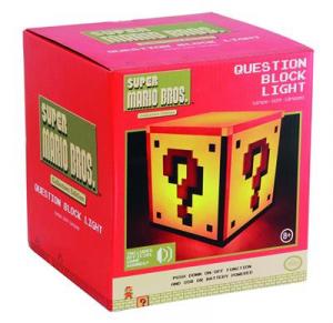 Lampa Super Mario Bros. Question Block Light