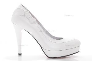 Pantofi dama 934 albi