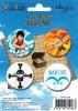 Set 4 one piece badges luffy & ace