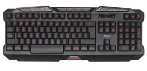 Tastatura Gaming Iluminata Trust Gxt 280 Negru
