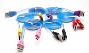 Cablu de incarcare si sincronizare prin USB - Electroluminiscent light