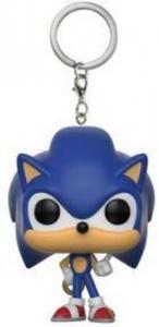 Breloc Pocket Pop! Sonic The Hedgehog With Ring Vinyl Figure