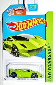 Masinuta Hot Wheels Car Lamborghini Sesto Elemento